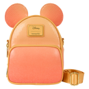 Loungefly Disney Mickey Mouse Glitter Convertible Mini Backpack & Crossbody Bag