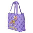 Loungefly Looney Tunes Lola Bunny Oversize Canvas Tote Bag