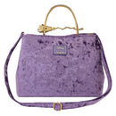 Loungefly Hocus Pocus Velvet Broom Handle Handbag
