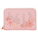 Loungefly Disney Princess Floral Lace Zip Around Wallet