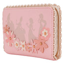 Loungefly Disney Princess Floral Lace Zip Around Wallet