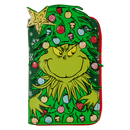 Loungefly Dr. Seuss Grinch Holiday Zip Around Wallet