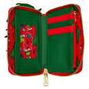 Loungefly Dr. Seuss Grinch Holiday Zip Around Wallet