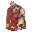 Loungefly Home Alone Triple Pocket Mid Size Backpack