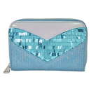 Loungefly Frozen Elsa Glitter Sequin Zip Around Wallet