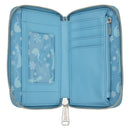 Loungefly Frozen Elsa Glitter Sequin Zip Around Wallet