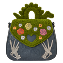 Loungefly Edward Scissorhands Sherpa Crossbody Bag