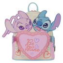 Loungefly Lilo & Stitch Stitch & Angel "Be Mine" Mini Backpack