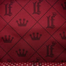 Loungefly Loungefly Red Pin Trader Crossbody Bag
