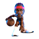 ExciteUSA NBA Allen Iverson (76ers) Mini 6" Vinyl Figure