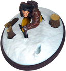Diamond Select Toys Marvel Comics Wolverine In Snow Resin Statue