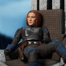 Diamond Select Toys Star Wars: Mandalorian Bo Katan on Throne Statue