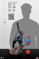 Sideshow Collectibles Marvel Comics Spider Man vs Venom Maquette