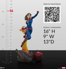Sideshow Collectibles Marvel Comics Captain Marvel Statue