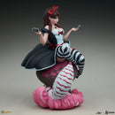 Sideshow Collectibles Fairytale Fantasies Alice in Wonderland Game of Hearts Statue