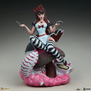 Sideshow Collectibles Fairytale Fantasies Alice in Wonderland Game of Hearts Statue