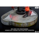 Sideshow Collectibles Star Wars Luke & X Wing: Red Five Standing By Premium Format Statue
