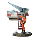 Sideshow Collectibles Star Wars Luke & X Wing: Red Five Standing By Premium Format Statue