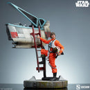 Sideshow Collectibles Star Wars Luke & X Wing: Red Five Standing By Premium Format Statue