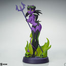 Sideshow Collectibles Shane Glines Devil Girl (Purple & Green) Statue