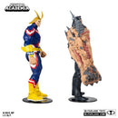 McFarlane Toys My Hero Academia All Might vs All For One Action Figure 2 Pack