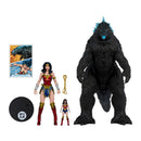 McFarlane Toys Justice League (comics) Wonder Woman 7" vs Atomic Blast Godzilla MegaFig Action Figure 2 Pack