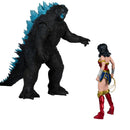 McFarlane Toys Justice League (comics) Wonder Woman 7" vs Atomic Blast Godzilla MegaFig Action Figure 2 Pack