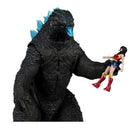 McFarlane Toys Justice League (comics) Wonder Woman 7" vs Atomic Blast Godzilla MegaFig Action Figure 2 Pack