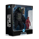 McFarlane Toys DC Comics The Flash Vs Titano 7" Megafig 2 Pack