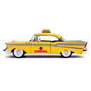 Jada Toys Deadpool (comics) 1957 Chevy Bel Air Taxi 1:24 Hoolywood Ride Diecast Vehicle with Deadpool