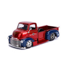 Jada Toys DC Comics Bombshells Wonder Woman Chevy Pickup 1:24 Scale Hollywood Rides Diecast Vehicle