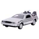 Jada Toys Back to the Future Part II Delorean 1:32 Scale Hollywood Ride