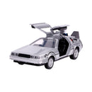 Jada Toys Back to the Future Part II Delorean 1:32 Scale Hollywood Ride