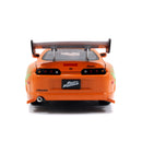 Jada Toys Fast & Furious Brian's Toyota Supra with Brian 1:24 Scale Diecast Model Kit