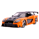 Jada Toys Fast & Furious Han's Mazda RX 7 1:24 Scale Hollywood Ride
