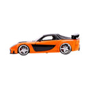 Jada Toys Fast & Furious Han's Mazda RX 7 1:24 Scale Hollywood Ride