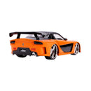 Jada Toys Fast & Furious Han's Mazda RX 7 1:24 Scale Hollywood Ride