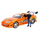Jada Toys Fast & Furious 1995 Toyota Supra 1:24 with Brian Hollywood Ride