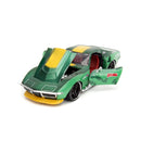Jada Toys Street Fighter Chevrolet Corvette Stingray ZL1 (1969) 1:24 Scale with Cammy Figure