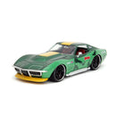 Jada Toys Street Fighter Chevrolet Corvette Stingray ZL1 (1969) 1:24 Scale with Cammy Figure