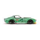 Jada Toys Street Fighter Chevrolet Corvette Stingray ZL1 (1969) 1:24 Scale with Cammy Figure