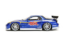 Jada Toys Street Fighter Mazda RX 7 (1993) 1:24 Scale with Chun Li Figure