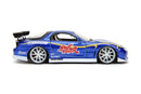 Jada Toys Street Fighter Mazda RX 7 (1993) 1:24 Scale with Chun Li Figure