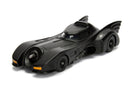 Jada Toys Batman (1989) Batmobile with Batman 1:24 Scale Diecast Model Kit