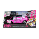 Jada Toys Hello Kitty 2002 Nissan Skyline GT R (BNR34) 1:10 Scale Remote Control Car