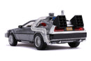 Jada Toys Back to the Future Part II Delorean 1:24 Scale Hollywood Ride