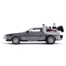 Jada Toys Back to the Future Part II Delorean 1:24 Scale Hollywood Ride