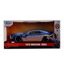 Jada Toys Marvel Comics Winter Soldier 1970 Ford Mustang 1:32 Scale Hollywood Ride
