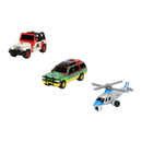 Jada Toys Jurassic Park Nano Hollywood Ride 3 Pack