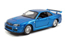 Jada Toys Fast & Furious Brian's Nissan Skyline GT R Twin Pack 1:32 Scale